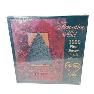 Florentine Noel 1000 Piece Jigsaw Puzzle Christmas Tree Vintage Sealed HL2P